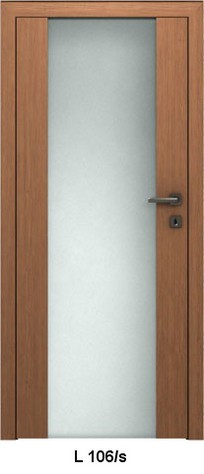 Drzwi wewnętrzne drewniane bezprzylgowe